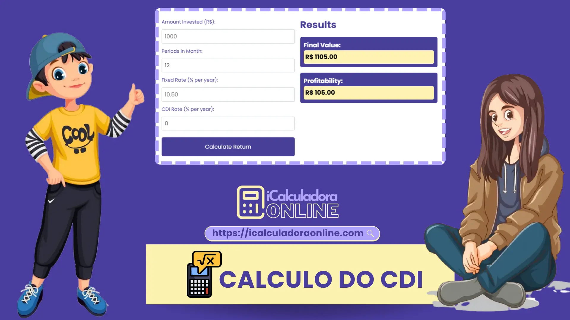 calculo do cdi