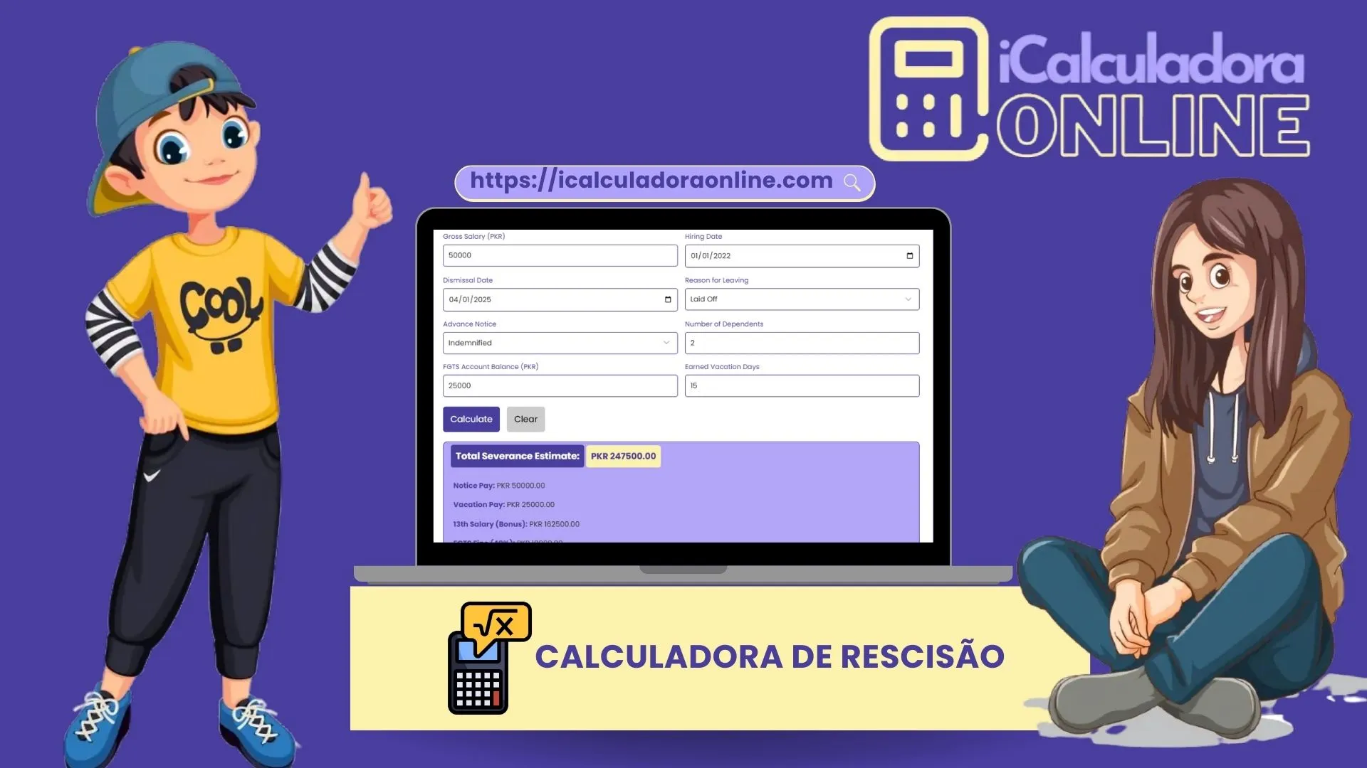 calculadora de rescisão