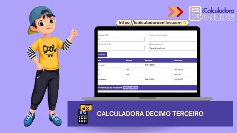 calculadora decimo terceiro