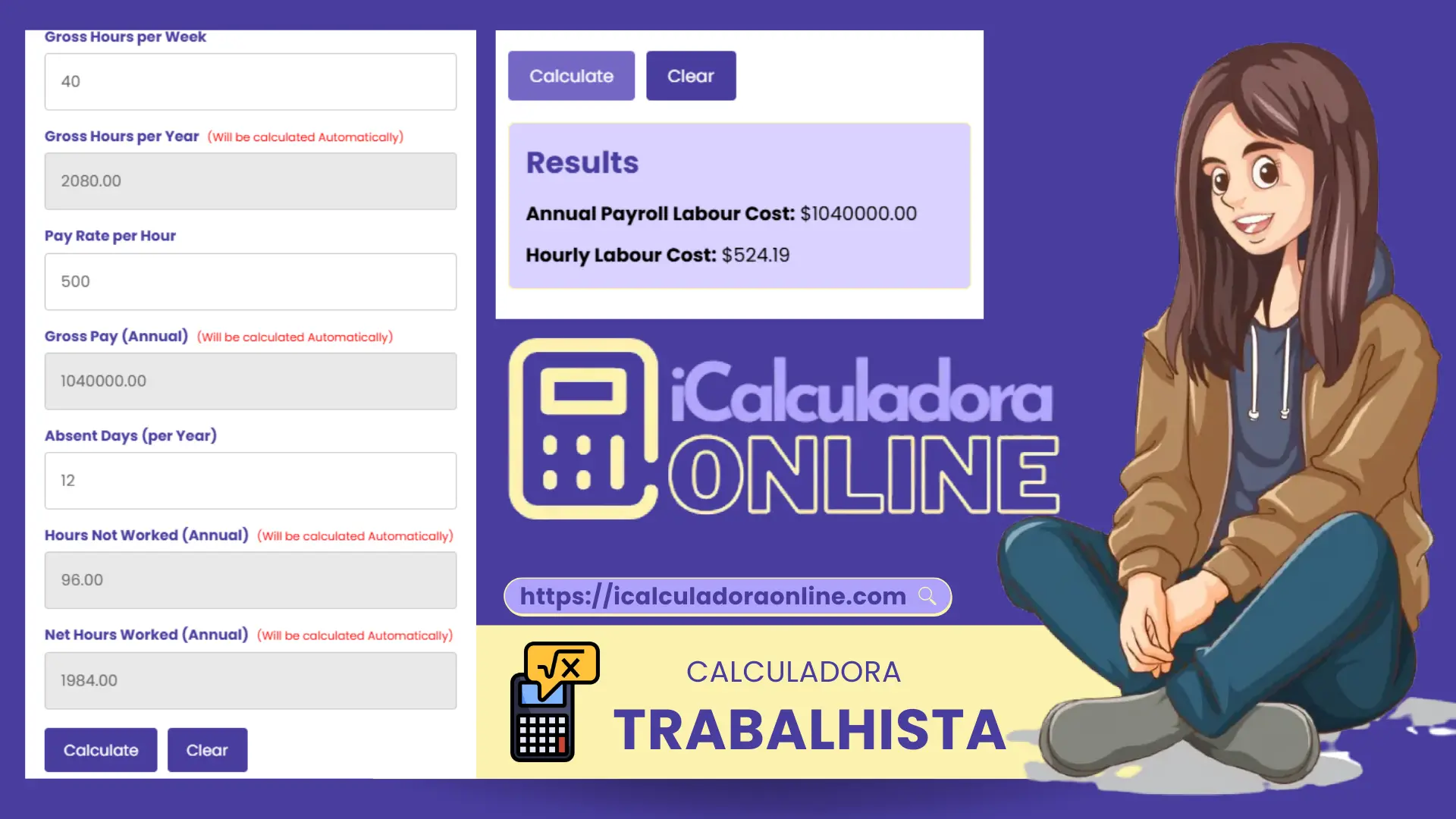 Calculadora Trabalhista
