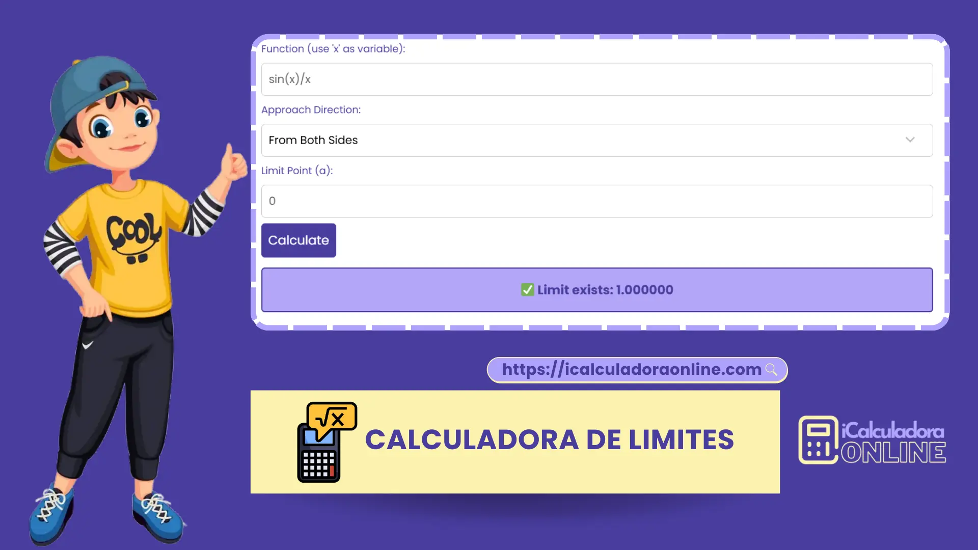 Home 11 Calculadora de Limites